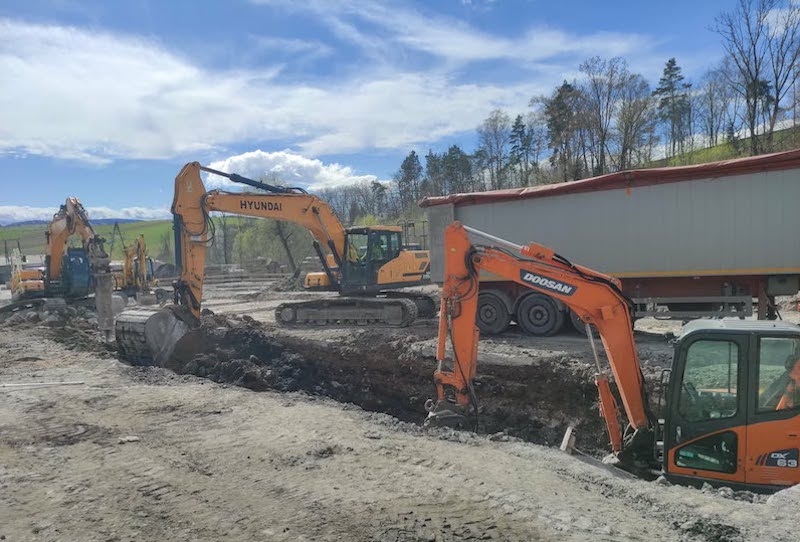 Wykopy pod fundamenty