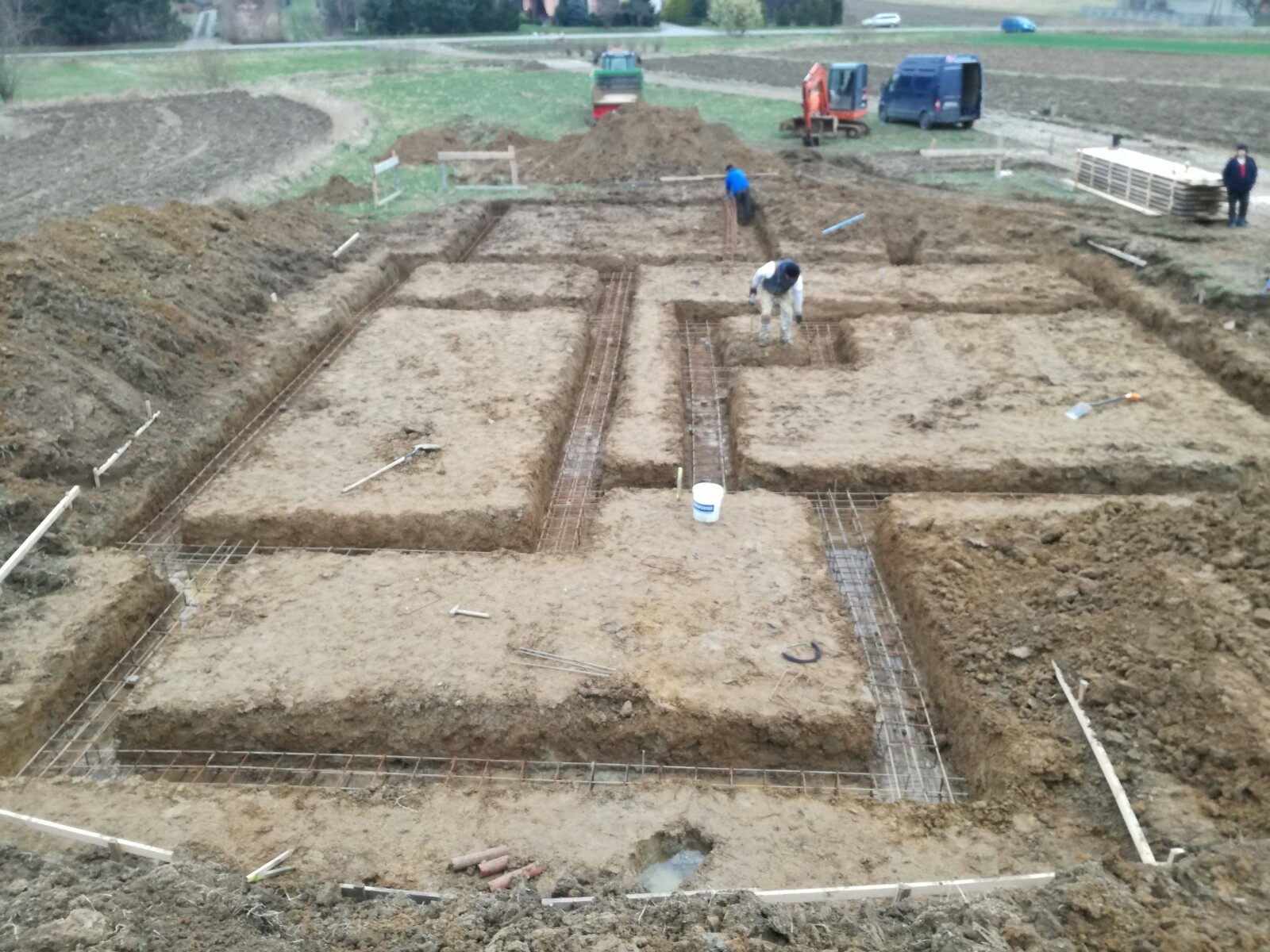 Wykopy pod fundamenty